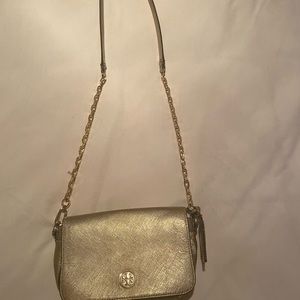 Gold Tory Burch Crossbody bag